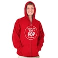 thumbnail image 1 of Vintage Tootsie Pop Flavors Raspberry Unisex Plus Size Zip Hoodie Brisco Brands 3X, 1 of 4