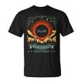 thumbnail image 1 of Vintage Total Solar Eclipse 2024 Graphic Tee – Ellettsville Cotton T-Shirt for Adults, Astronomy Event Souvenir Outfit, Size 5XL, Color Black, 1 of 4