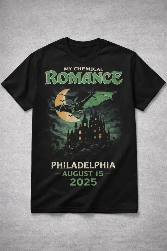 Vintage Tour Style Black Distressed Emo Heart Graphic Tee Unisex T-Shirt ,up to size 5XL