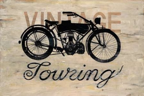 Vintage Touring Bike Canvas Art - Arnie Fisk (20 x 28)