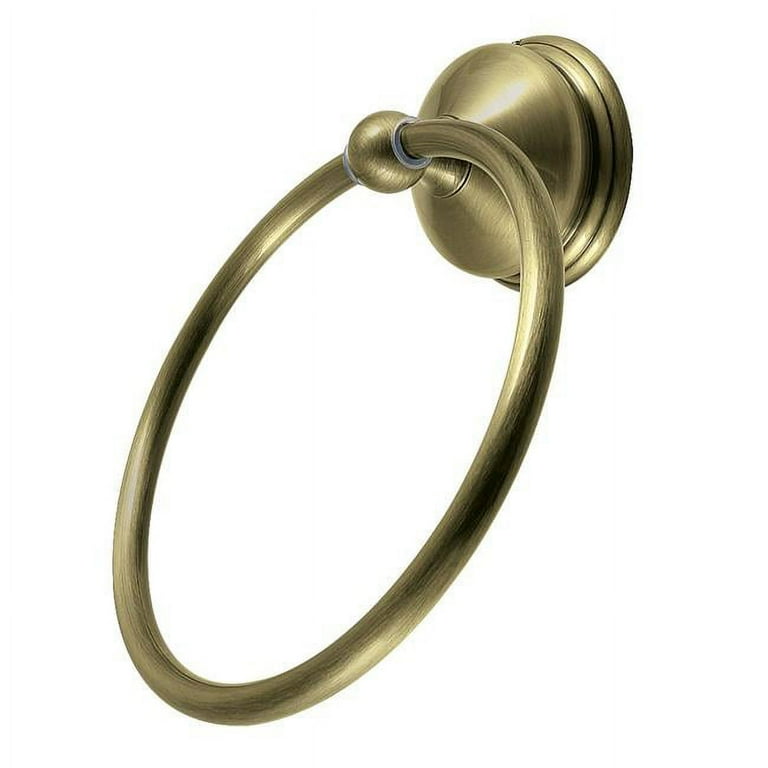 Antique towel ring top