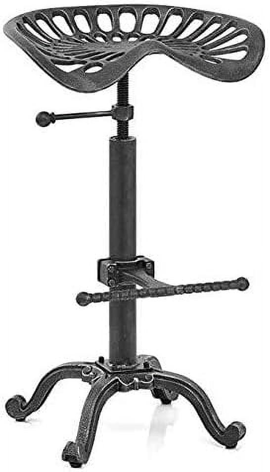 Vintage Tractor Seat Stools Rustic 2027inch Counter Height Adjustable