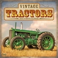 thumbnail image 1 of Vintage Tractors | 2026 12x24" (Hanging) Square Wall Calendar | Plastic-Free, 1 of 9