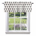 thumbnail image 1 of Vintage Tree Valance Curtain for Windows Date Tree Tropical Plants Retro Beige Background Rod Pocket Curtain Valances Short Window Treatments Panels for Kitchen Bathroom Laundry Basement 60 x 18 Inch, 1 of 9