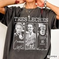 thumbnail image 1 of Vintage Tres Leches Basketball T-Shirt, Indiana Bootleg Graphic Tee,Charcoal Color,Size M, 1 of 5