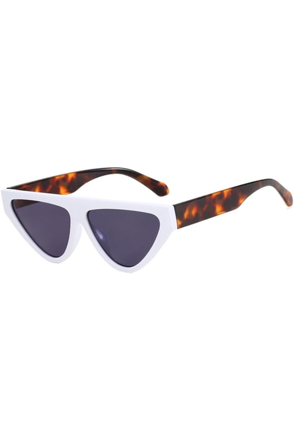 Vintage Triangle Cat Eye Sunglasses Female Male Retro Shades Sun Glasses Steampunk Eyewear UV400