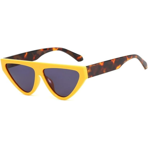 Vintage Triangle Cat Eye Sunglasses Female Male Retro Shades Sun Glasses Steampunk Eyewear UV400