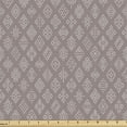 thumbnail image 1 of Ambesonne Vintage Tribal Fabric by the Yard Upholstery, Boho Geometric Forms, 10 Yards, Mauve Taupe Tan, 1 of 4