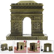 OULII Retro Triumphal Arch Decoration Alloy Golden 1Set