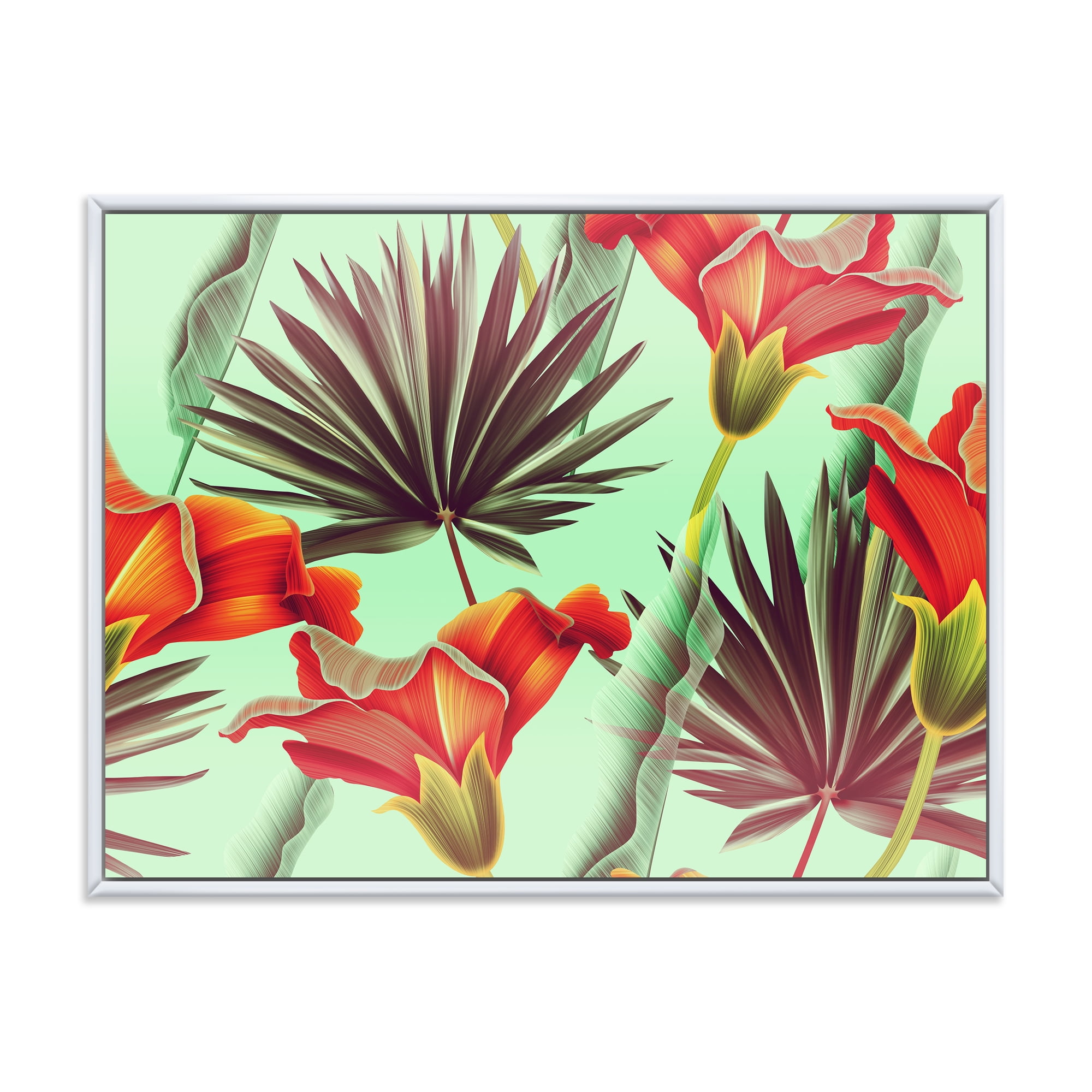Vintage Tropical Flowers VII 32