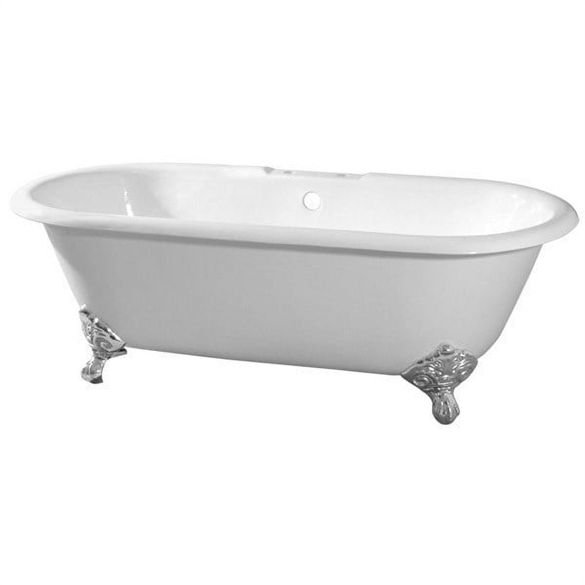Vintage Tub & Bath Kensington 60 Inch Cast Iron Double Ended Clawfoot