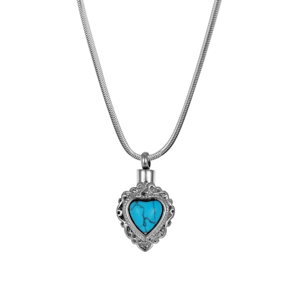 Turquoise hotsell urn necklace