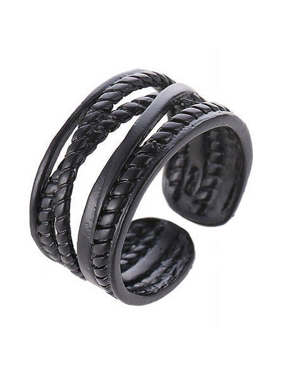 Vintage Twine Ring Student Gift Japanese And Korean Single Ring