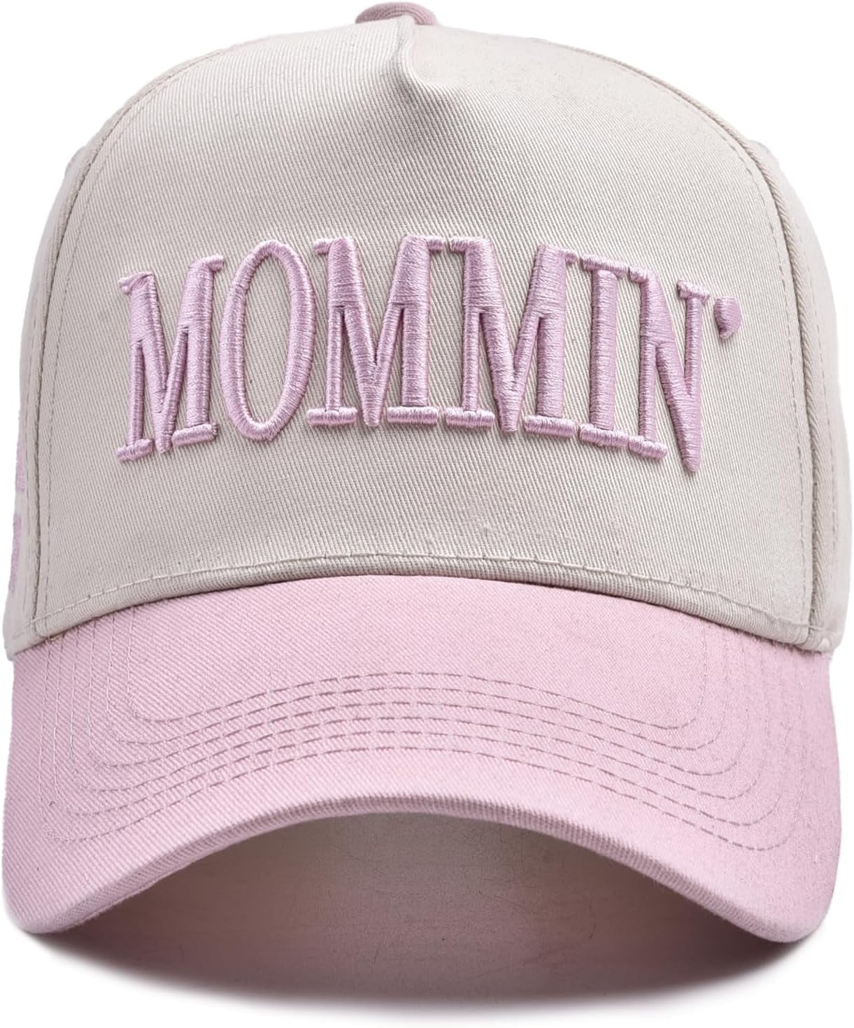 Vintage Two-Tone Mom Trucker Hat Baseball Cap Adjustable Snapback Women main image 2