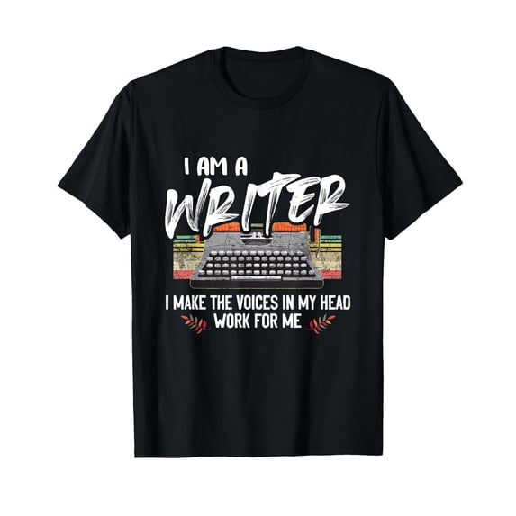 Vintage Typewriter Graphic T-Shirt for Writers - Embrace Your Creative Voice