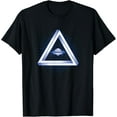 thumbnail image 1 of Vintage UFO In Sacred Illuminati Symbol Geometry Triangle T-Shirt, 1 of 5