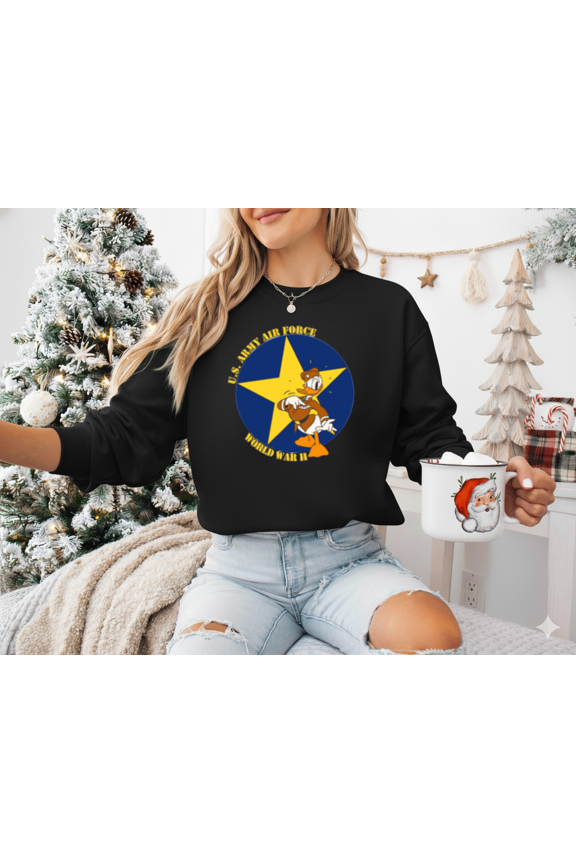 Vintage US Air Force WW2 Heritage Aviation Graphic Art sweatshirt up to size 5XL