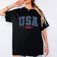thumbnail image 1 of Vintage USA 1776 Patriotic Tee, Retro American Flag 4th of July Shirt, Independence Day Apparel, Unisex S-5XL, 1 of 5