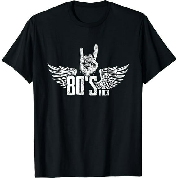 Vintage USA 80 s Style Rock Concert Poster 80s Rock Band T-Shirt
