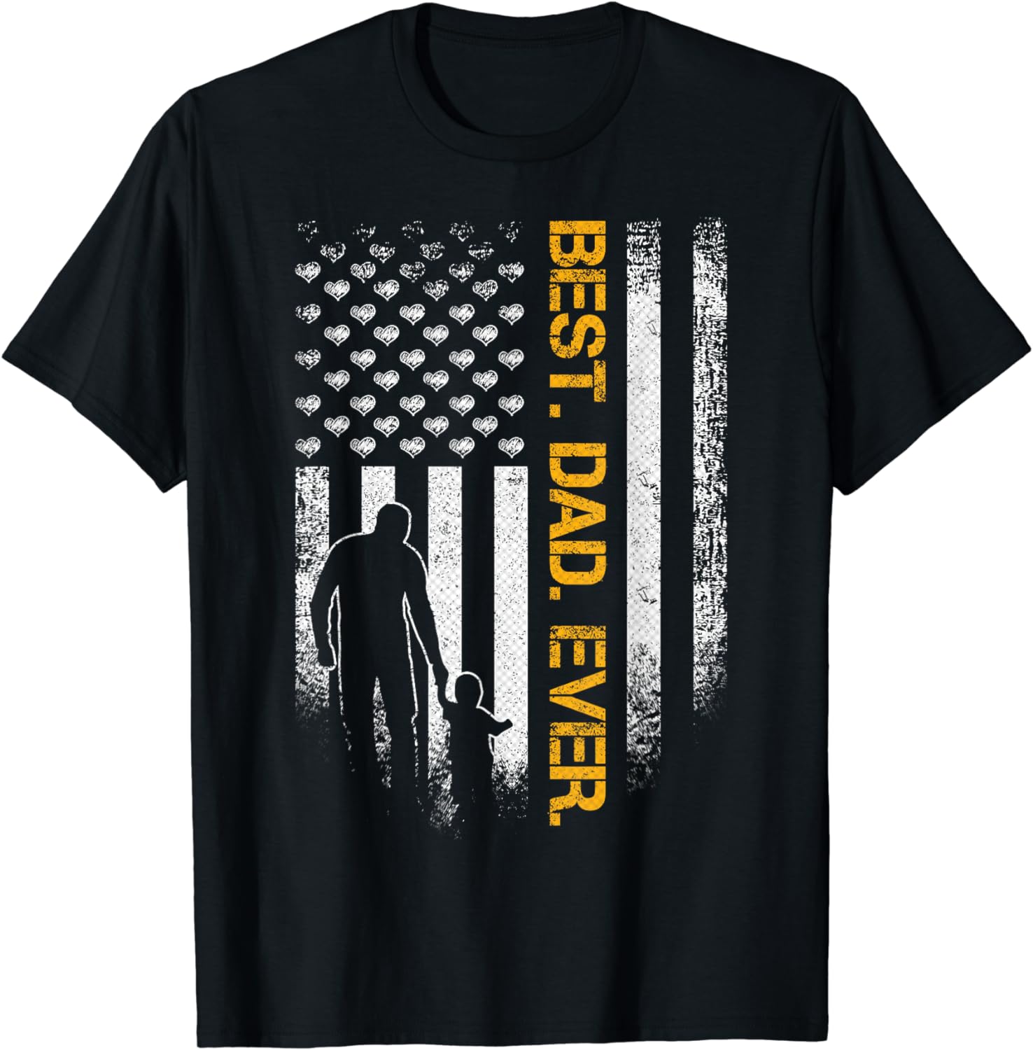 Vintage USA American Flag Best Dad Ever Funny Father s Day T Shirt vintage-usa-american-flag-best-dad-ever-funny-father-s-day-t-shirt