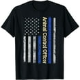 thumbnail image 1 of Vintage USA Animal Control Officer American Flag Patriotic T-Shirt, 1 of 3