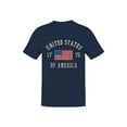 thumbnail image 1 of Vintage USA Flag 1776 Men's T-shirt, 1 of 3