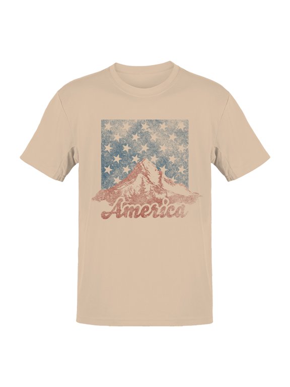 Vintage USA Mountain Men's T-shirt