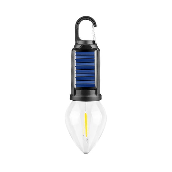 Vintage USB-C Rechargeable Camping Light Bulb, LED Filament Ambiance Light, Portable Outdoor Tent and Camp Decor with Dimmable Warm Glow