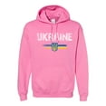 thumbnail image 1 of Vintage Ukraine Ukrainian Flag Pride DT Sweatshirt Hoodie, 1 of 2