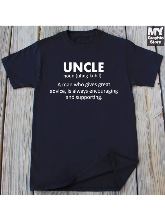 Vintage Uncle T-Shirt Fathers Day Gift Funny Uncle Definition Gift For Uncle Birthday Perfect Gifts For Everyone