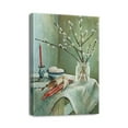 thumbnail image 1 of Vintage Unframed Canvas Artwork - 12x16 Rustic Farmhouse Wall Art Print with Floral Theme, Perfect for Modern Home or Room Decor, 1 of 7