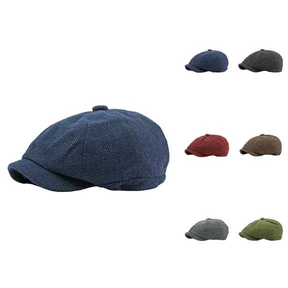 Vintage Unisex Beret Hat – Retro Newsboy Cap Style, Casual Painter Cap for Men and Women, Classic Fashion Streetwear Accessory for Everyday Use
