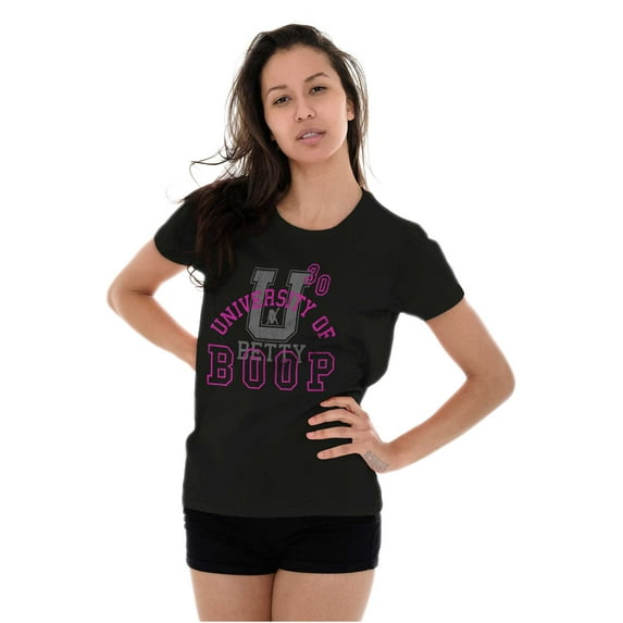 Vintage University of Betty Boop Women's T Shirt Ladies Tee Brisco Brands S