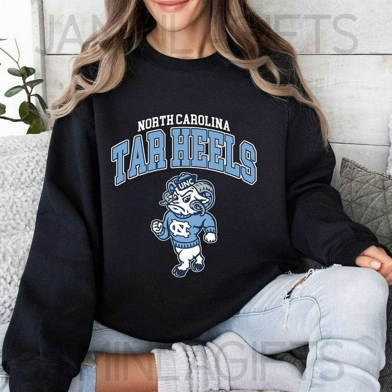 Vintage University of North Carolina Sweatshirt, UNC Football