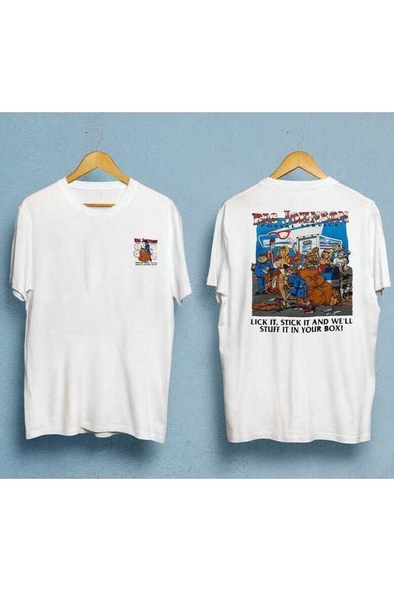 Vintage Unused 1990s Big Johnson Postal Service T-shirt Size S-5XL