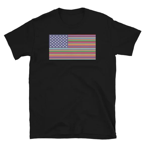 Vintage Usa Serape Pattern Mexican Heritage Cinco De Mayo Short-Sleeve Unisex T-Shirthot Trending Birthday Gifts