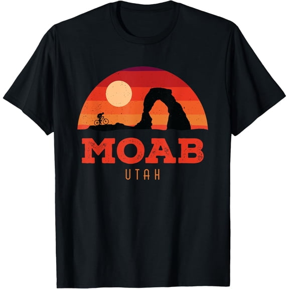 Vintage Utah National Parks Moab Utah Mighty Five Souvenir T-Shirt