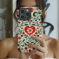 thumbnail image 1 of Vintage Valentine Floral Retro Toile Phone Case with iPhone 17 to 11 Pro Max, 1 of 2