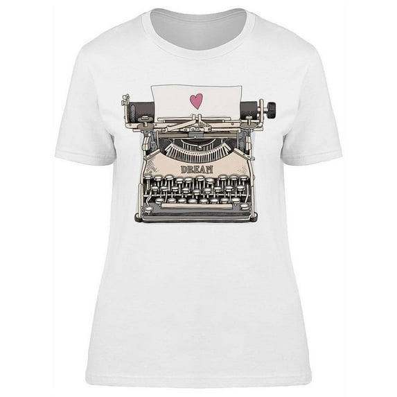 Vintage Valentine's Day Card T-Shirt Women -Image by Shutterstock, Female Large