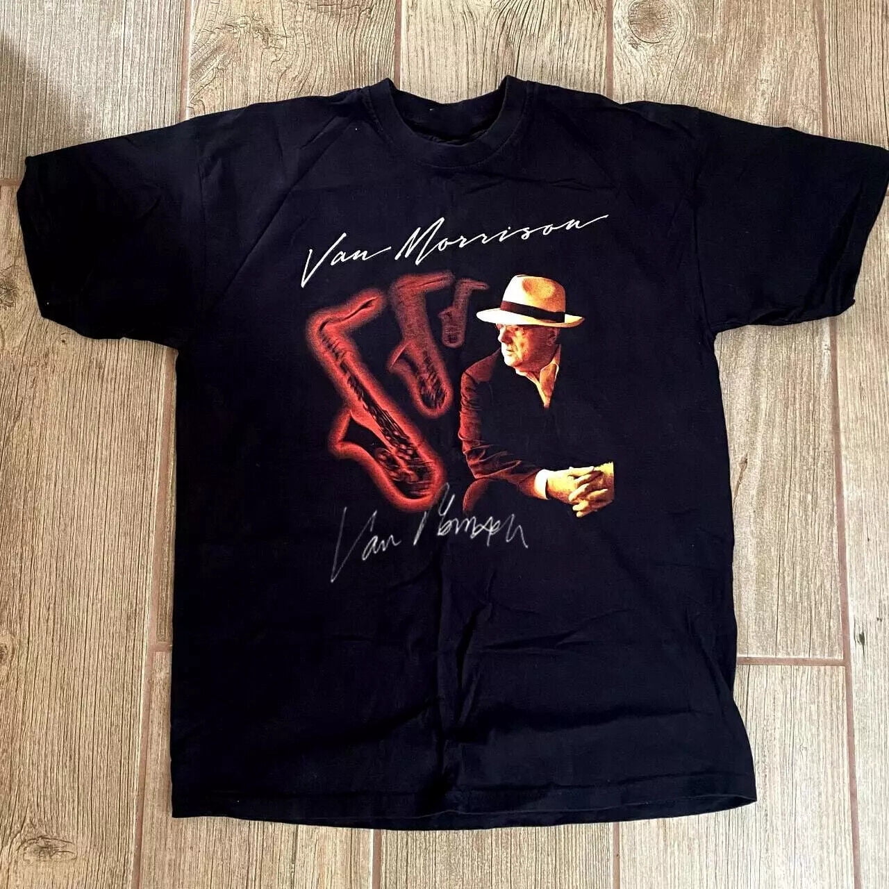 T-shirt Vintage Albert Collins Iceman 1991 Noir Unisexe - Taille S à 5XL - Coupe Classique