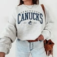 thumbnail image 1 of Vintage Vancouver Sweater, Canucks Sweatshirt Hockey Sweatshirt, Hockey Sweatshirt, College Shirt, 1 of 2