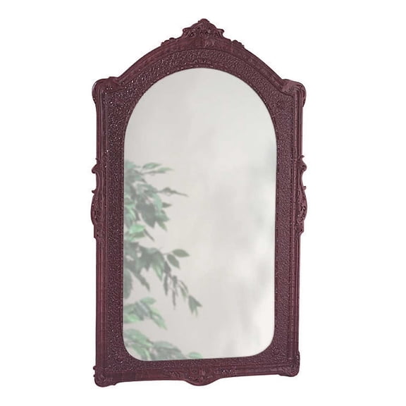 Vintage Vanity Mirror Bathroom Wall Mount Cherry Urethane Renovator's Supply