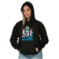 thumbnail image 1 of Vintage Varsity Cheerleader Smurfette Women Plus Size Hoodie Brisco Brands 4X, 1 of 4
