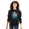 thumbnail image 1 of Vintage Varsity Cheerleader Smurfette Women Plus Size Sweatshirt Brisco Brands 5X, 1 of 5