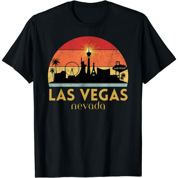 Vintage Vegas Nevada girl weekend Matching Family Vacation T-Shirt