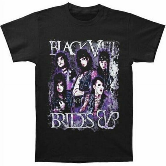 Vintage Veil Brides Heavy Cotton Black Full Size Unisex Shirt