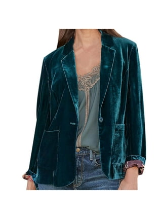 Green Velvet Jacket
