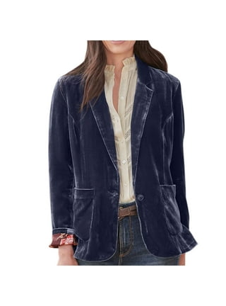 Ladies purple shop velvet jacket