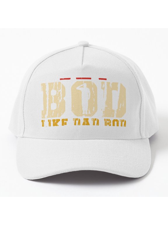 Vintage Vet Bod Back Pain Baseball Cap, Dad Bod Statement Hat Style