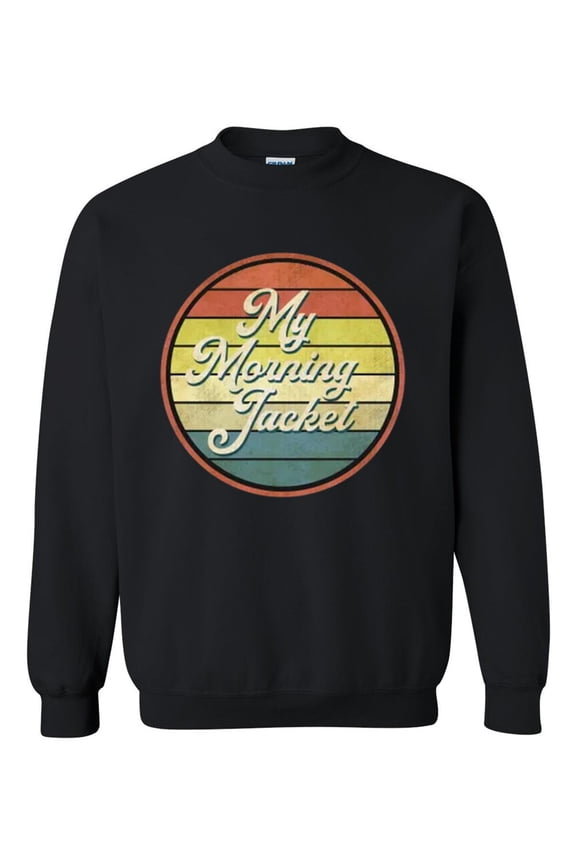 Vintage Vibes My Morning Jacket Rock Band Music Fan Gift Sweatshirt, for men & women, up to size 5XL